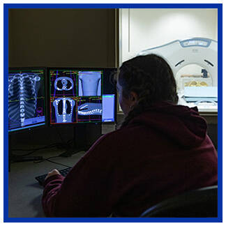 Sonography student